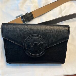 Michael Kors Black Crossbody Belt Bag